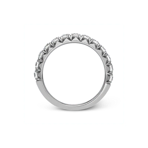 18k White Gold Anniversary Band Image 3 Diamonds Direct St. Petersburg, FL
