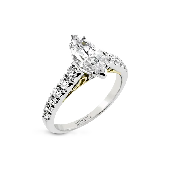 Platinum Semi-mount Engagement Ring Diamond Showcase Longview, WA