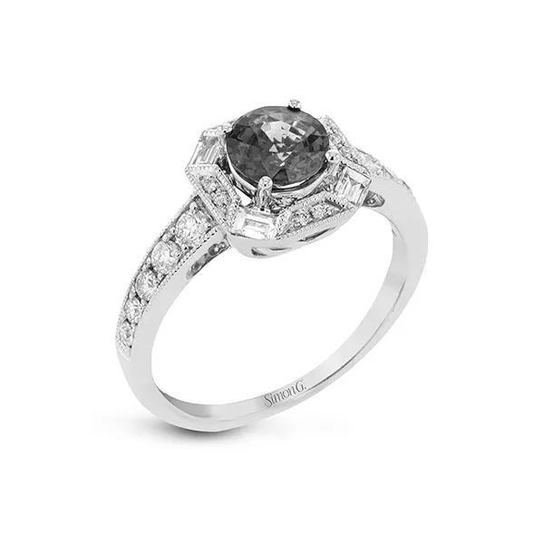 18k White Gold Gemstone Fashion Ring Diamond Showcase Longview, WA