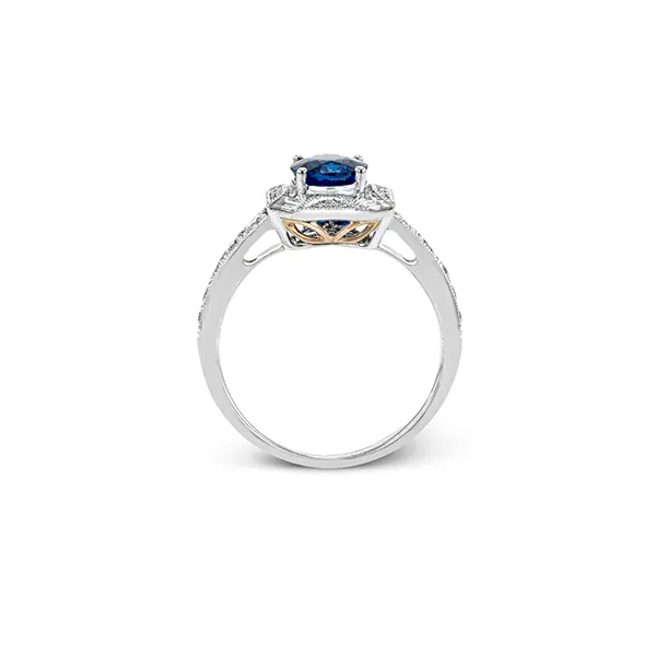 18k White Gold Gemstone Fashion Ring Image 2 James & Williams Jewelers Berwyn, IL