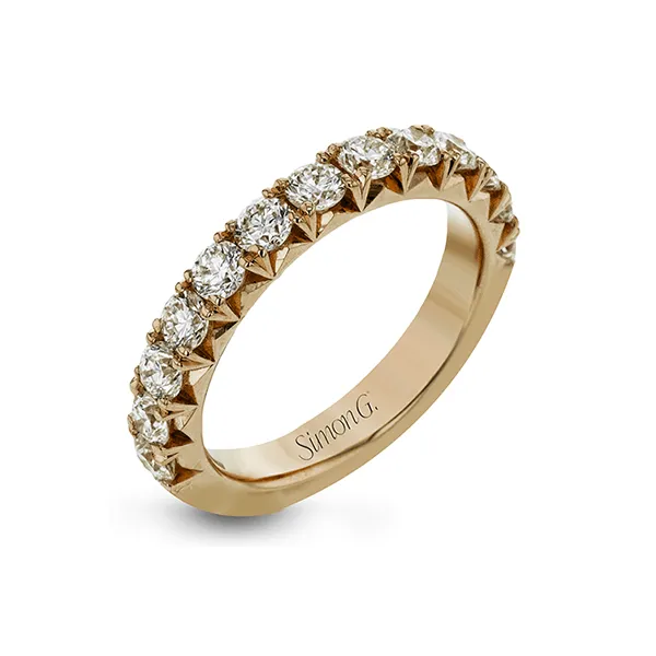 18k Rose Gold Anniversary Band Diamond Showcase Longview, WA