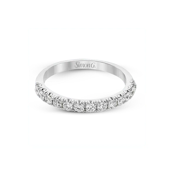 18k White Gold Anniversary Band Image 2 Diamond Showcase Longview, WA