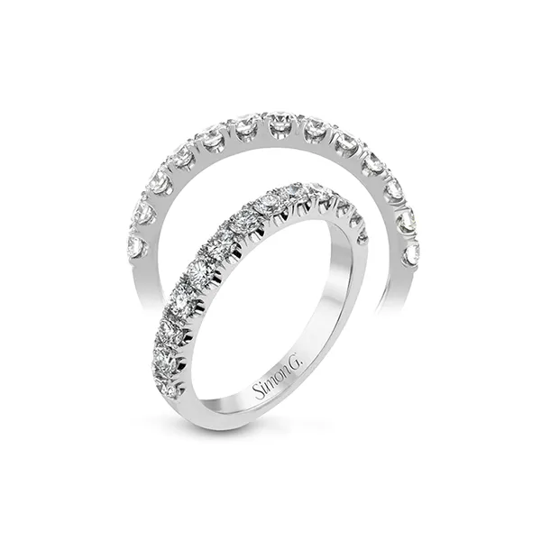 18k White Gold Anniversary Band James & Williams Jewelers Berwyn, IL