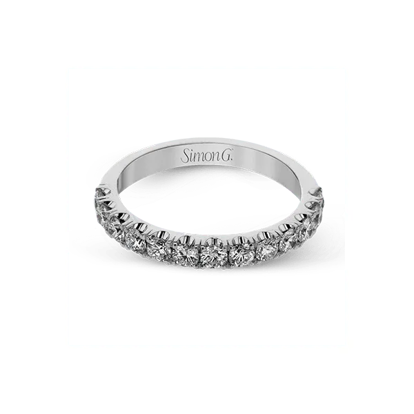 18k White Gold Anniversary Band Image 2 Diamond Showcase Longview, WA