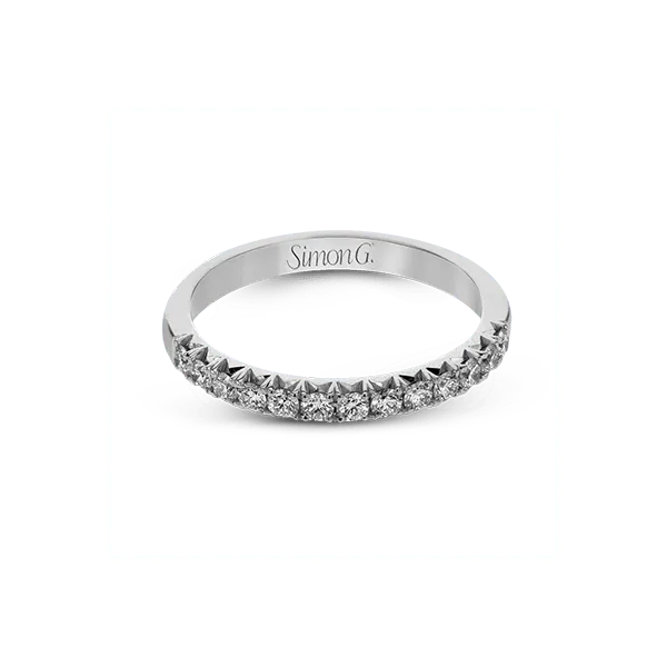 Platinum Anniversary Band Image 2 Almassian Jewelers, LLC Grand Rapids, MI