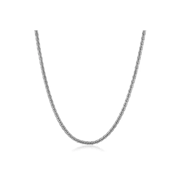 18k White Gold Men's Necklace Diamond Showcase Longview, WA