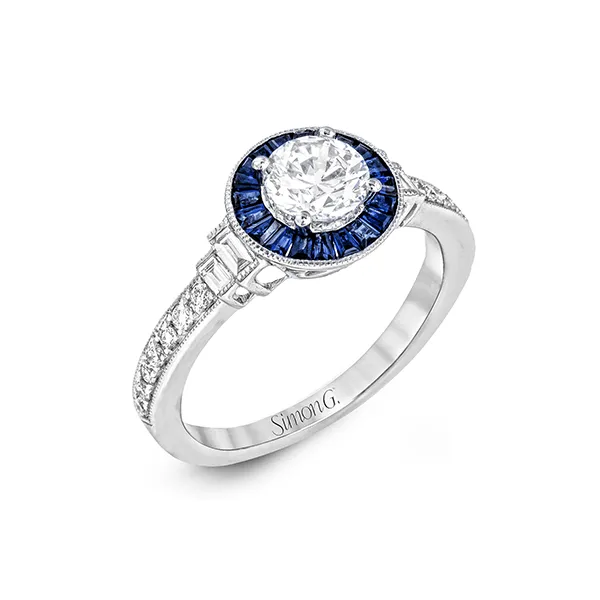 Platinum Semi-mount Engagement Ring Diamond Showcase Longview, WA