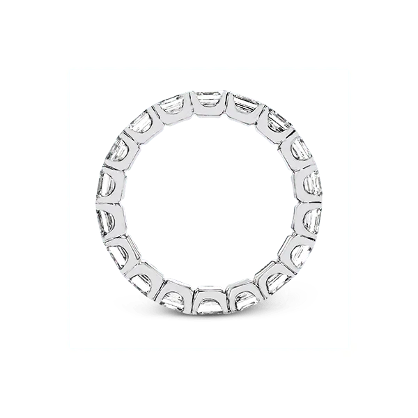 18k White Gold Anniversary Band Image 3 Diamond Showcase Longview, WA