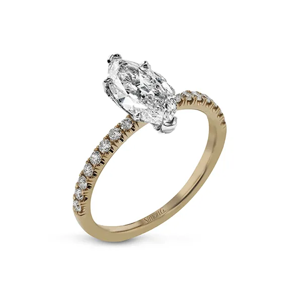 18k Rose Gold Semi-mount Engagement Ring Diamond Showcase Longview, WA