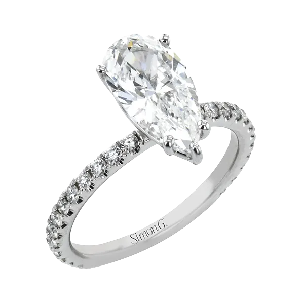 Platinum Semi-mount Engagement Ring The Diamond Shop, Inc. Lewiston, ID