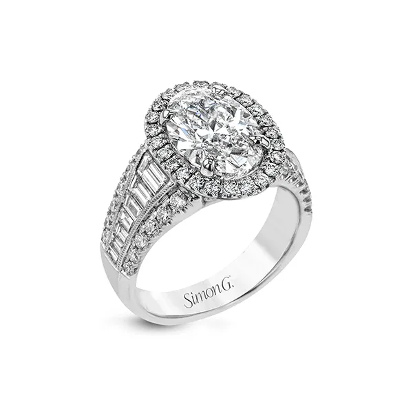 Platinum Semi-mount Engagement Ring Diamond Showcase Longview, WA