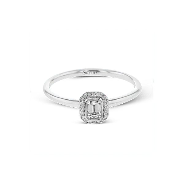 Platinum Semi-mount Engagement Ring Image 2 Diamonds Direct St. Petersburg, FL