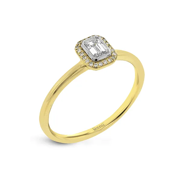 18k Yellow Gold Semi-mount Engagement Ring The Diamond Shop, Inc. Lewiston, ID