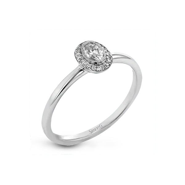 18k White Gold Semi-mount Engagement Ring Diamond Showcase Longview, WA