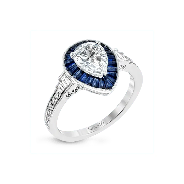 Platinum Semi-mount Engagement Ring Diamond Showcase Longview, WA