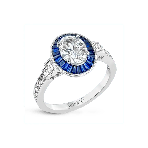 Platinum Semi-mount Engagement Ring Diamond Showcase Longview, WA