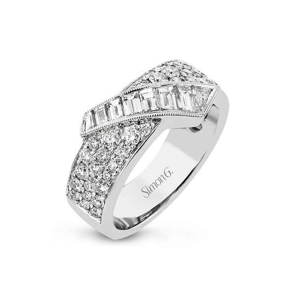 18k White Gold Diamond Fashion Ring James & Williams Jewelers Berwyn, IL