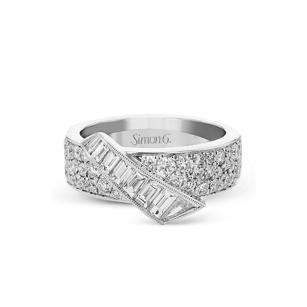 18k White Gold Diamond Fashion Ring Image 2 James & Williams Jewelers Berwyn, IL