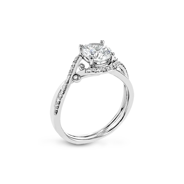 Platinum Semi-mount Engagement Ring Diamond Showcase Longview, WA