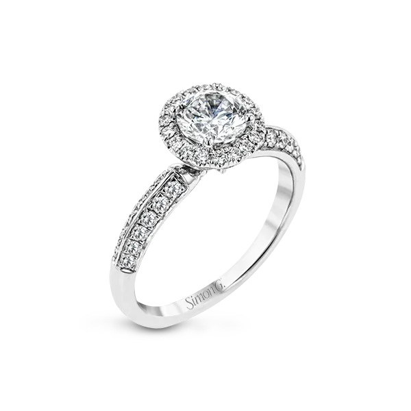 Platinum Semi-mount Engagement Ring Diamond Showcase Longview, WA