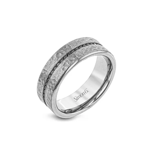 14k White Gold Men's Wedding Bands Diamond Showcase Longview, WA