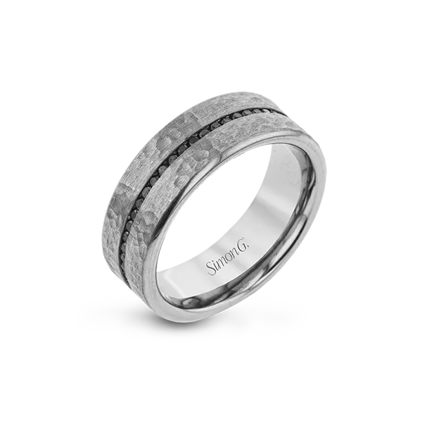 14k Black Gold Men's Wedding Bands Diamonds Direct St. Petersburg, FL