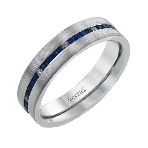 14k White Gold Men's Wedding Band The Diamond Shop, Inc. Lewiston, ID