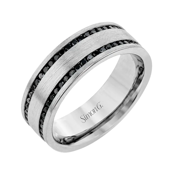 18k White Gold Men's Wedding Bands Jim Bartlett Fine Jewelry Longview, TX