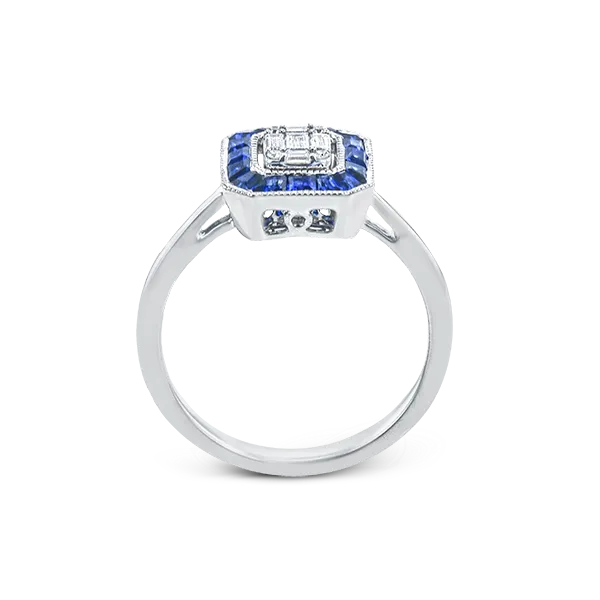 18k White Gold Gemstone Fashion Ring Image 3 James & Williams Jewelers Berwyn, IL