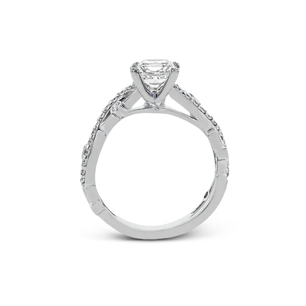 18k White Gold Semi-mount Engagement Ring Diamond Showcase Longview, WA