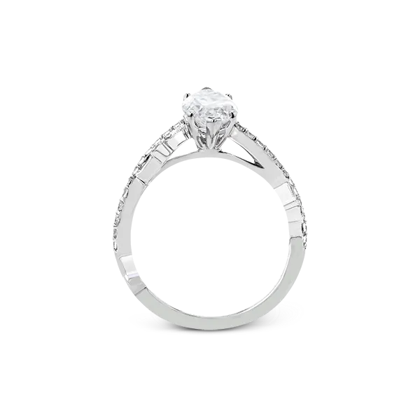 Platinum Semi-mount Engagement Ring Diamond Showcase Longview, WA