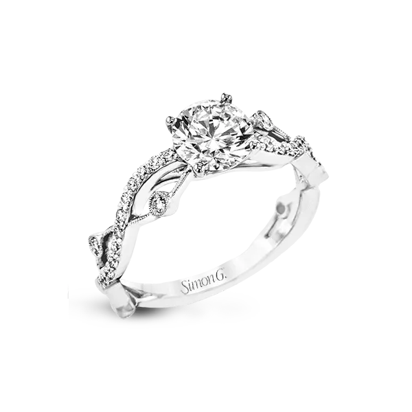 Platinum Semi-mount Engagement Ring Diamond Showcase Longview, WA
