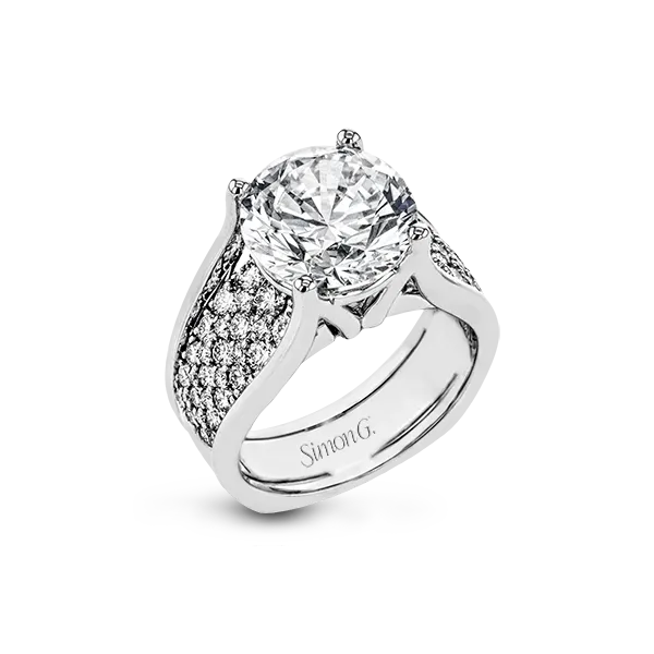 Platinum Semi-mount Engagement Ring The Diamond Shop, Inc. Lewiston, ID