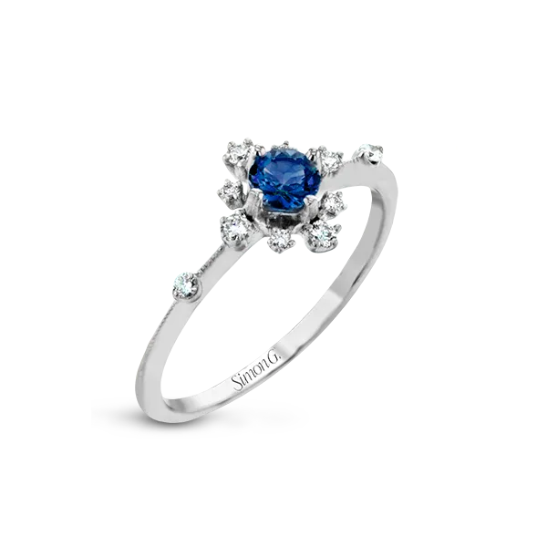 18k White Gold Gemstone Fashion Ring Jim Bartlett Fine Jewelry Longview, TX