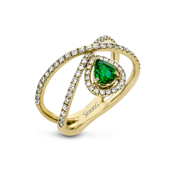 18k Yellow Gold Gemstone Fashion Ring Jim Bartlett Fine Jewelry Longview, TX