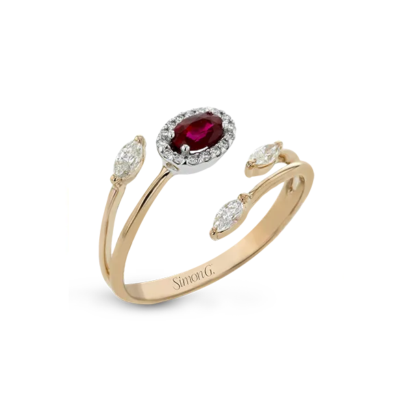 18k Rose Gold Gemstone Fashion Ring Diamond Showcase Longview, WA