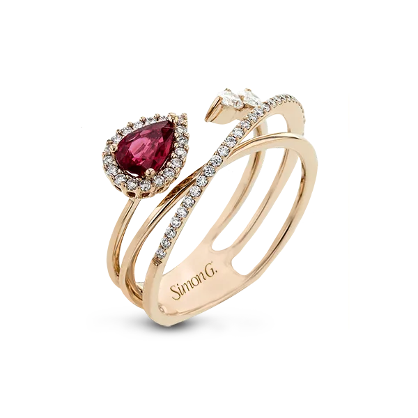18k Rose Gold Gemstone Fashion Ring Diamond Showcase Longview, WA
