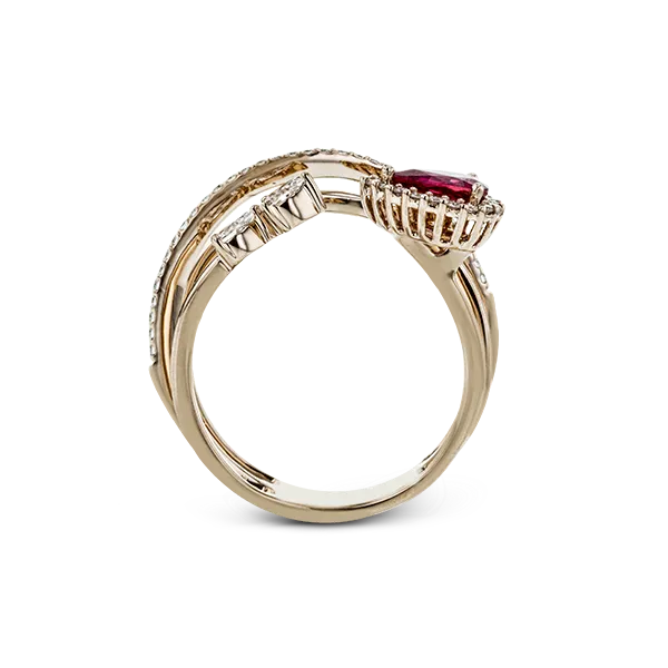 18k Rose Gold Gemstone Fashion Ring Image 3 Diamond Showcase Longview, WA