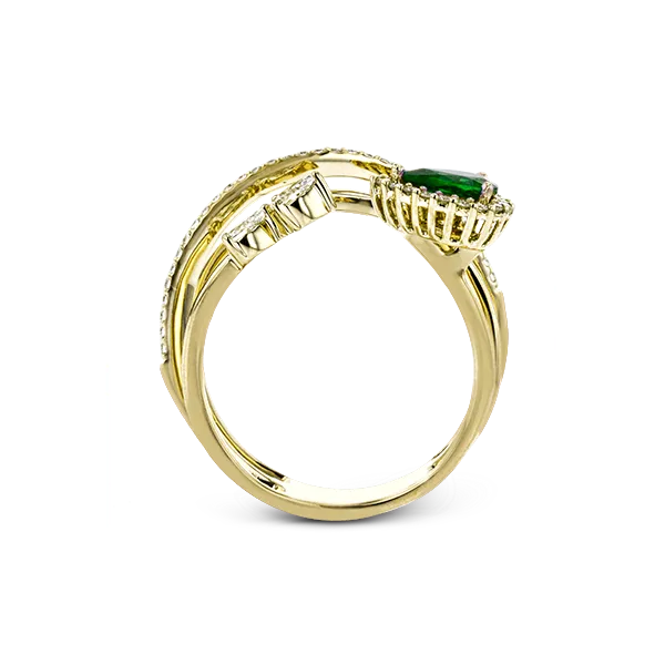 18k Yellow Gold Gemstone Fashion Ring Image 2 Diamond Showcase Longview, WA