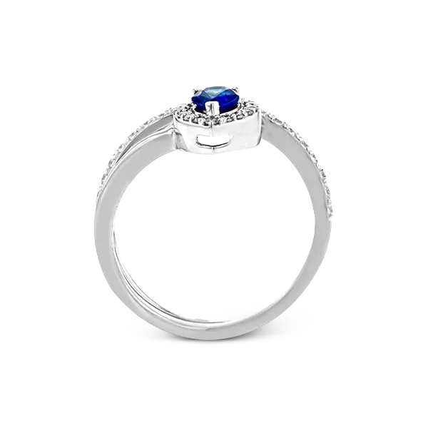 18k White Gold Gemstone Fashion Ring Image 3 Diamond Showcase Longview, WA