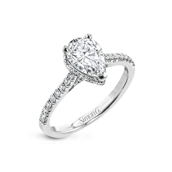 Platinum Semi-mount Engagement Ring Diamond Showcase Longview, WA