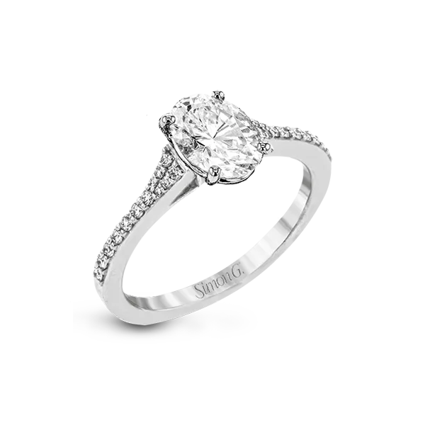 Platinum Semi-mount Engagement Ring Diamond Showcase Longview, WA