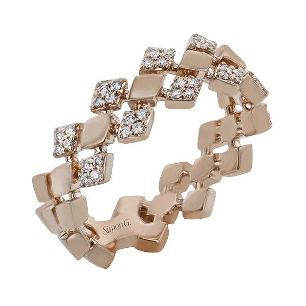 18k Rose Gold Diamond Fashion Ring James & Williams Jewelers Berwyn, IL