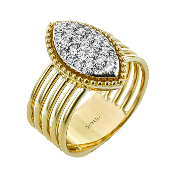 18k Two-tone Gold Diamond Fashion Ring Diamond Showcase Longview, WA
