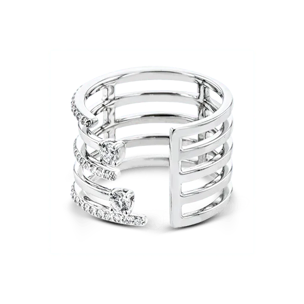 18k White Gold Diamond Fashion Ring Image 2 Almassian Jewelers, LLC Grand Rapids, MI