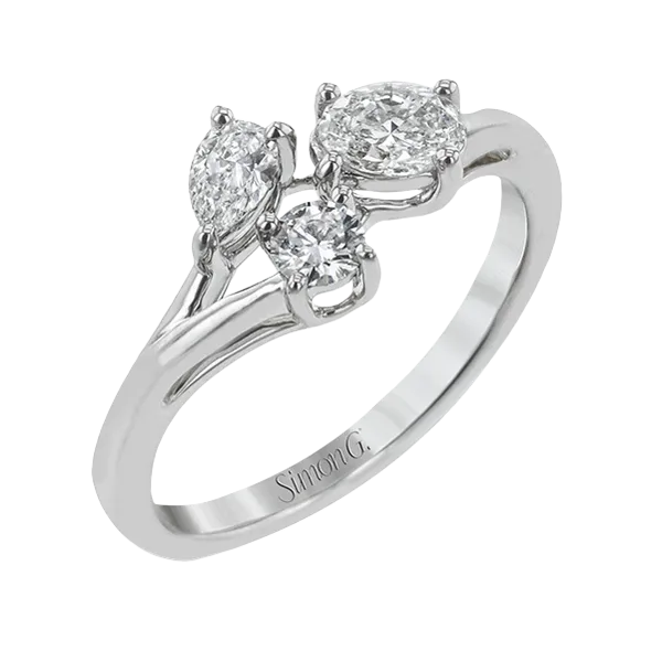 18k White Gold Diamond Fashion Ring Jim Bartlett Fine Jewelry Longview, TX