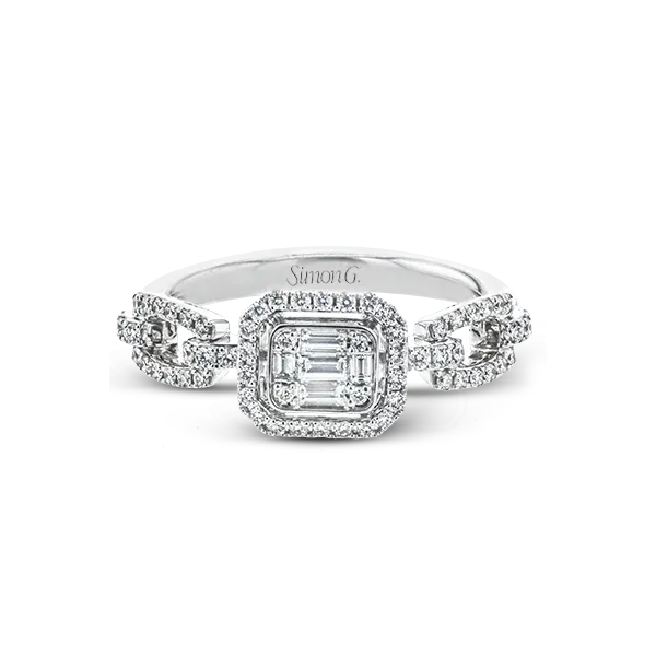 18k White Gold Diamond Fashion Ring Image 2 Diamond Showcase Longview, WA