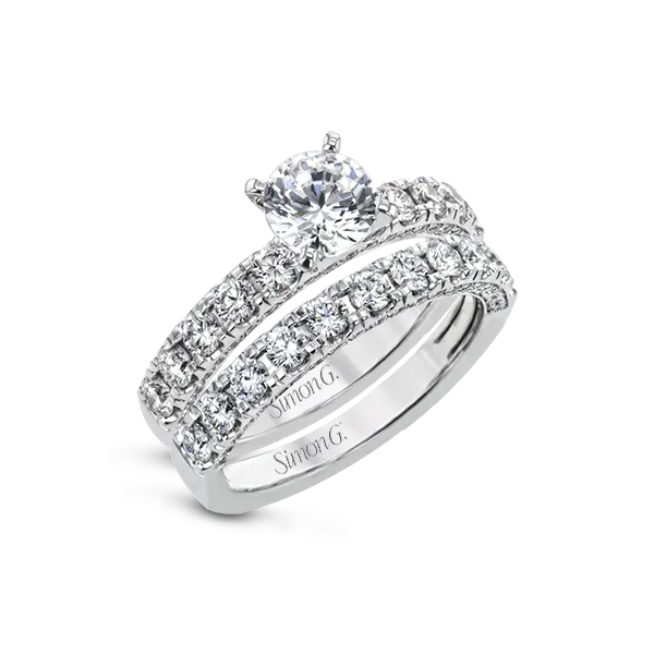 18k White Gold Engagement Ring Diamond Showcase Longview, WA