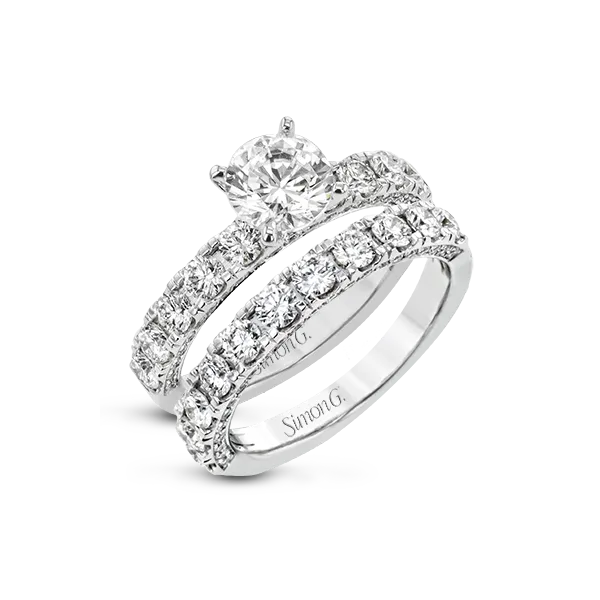 18k White Gold Engagement Ring Diamond Showcase Longview, WA