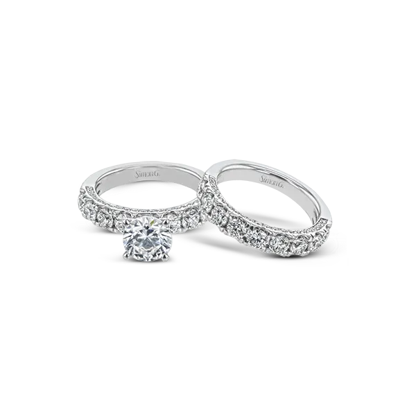 18k White Gold Engagement Ring Image 2 Diamond Showcase Longview, WA